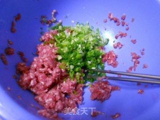 高丽菜煎包的做法步骤：3