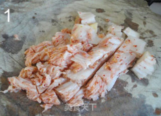 辣白菜豆腐酱汤的做法步骤：1