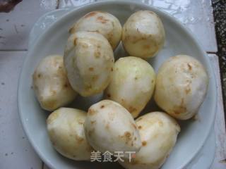 韭苔芋艿的做法步骤：1