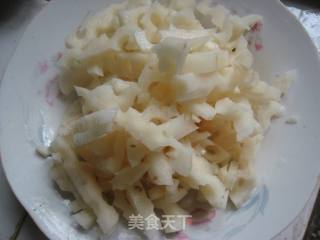 生炒藕条的做法步骤：1