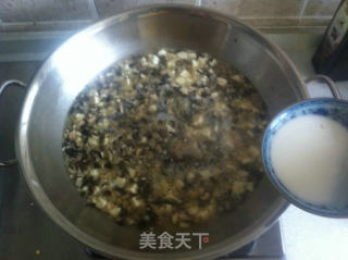 香菇肉末豆腐羹的做法步骤：9