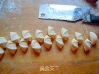 白菜豆腐素水饺的做法步骤：9