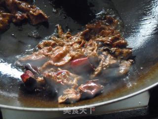 葱爆肝片的做法步骤：10