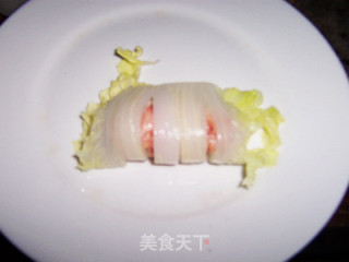 荤素搭配的----佛手白菜的做法步骤：9