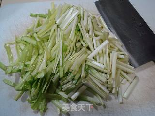 私家小炒“韭黄炒三鲜”的做法步骤：1