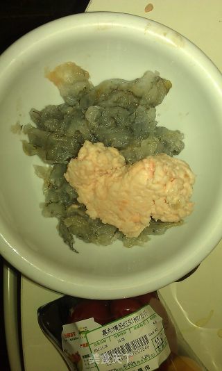 酥炸蝦球的做法步骤：1