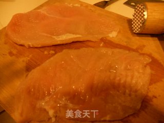 柠汁煎鸡排的做法步骤：2