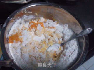 南瓜豆沙包的做法步骤：3