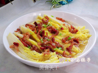 简易版金钩白菜的做法步骤：9