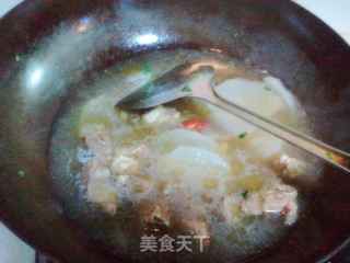 牛肉萝卜汤泡饭的做法步骤：3