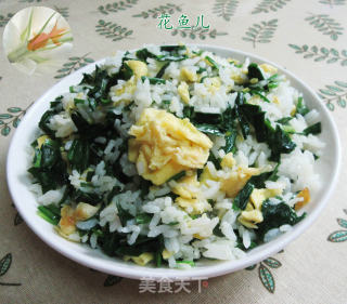 鸡蛋韭菜炒饭