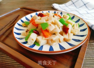酸辣藕丁的做法