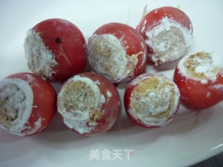 杨花萝卜酿肉的做法步骤：5