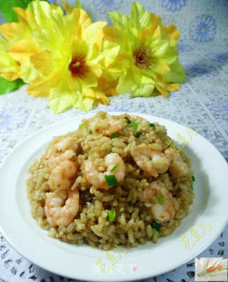 豆瓣酱虾仁炒饭