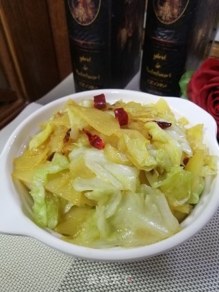 土豆片炒白菜的做法