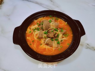 天冷一定不要错过这锅酸汤肥牛，酸爽可口，吃完浑身舒坦的做法