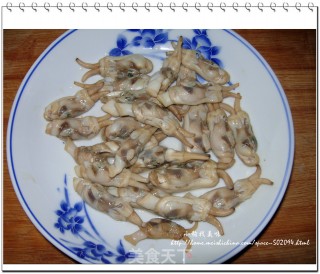干煸鲍菇蛏子的做法步骤：5