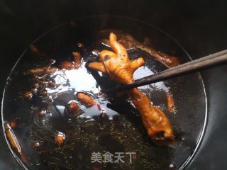营养美味的鸡脚冻的做法
