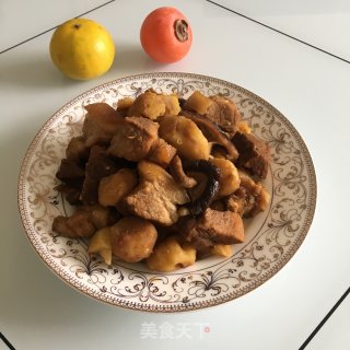香菇板栗烧肉的做法