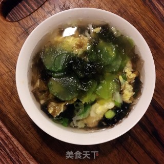 笋片紫菜蛋花汤的做法