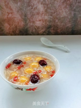 美容补血的南瓜丸子酒酿