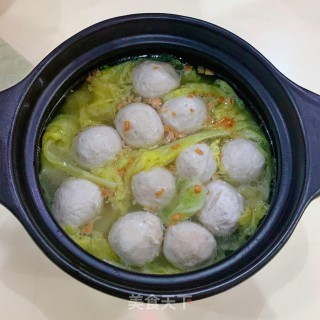 白菜肉丸汤的做法