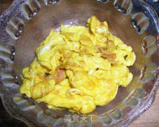 小油菜拆骨肉炒饭的做法步骤：3