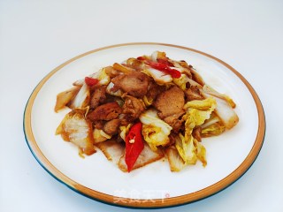 “ 白菜 ”白菜炒肉的做法