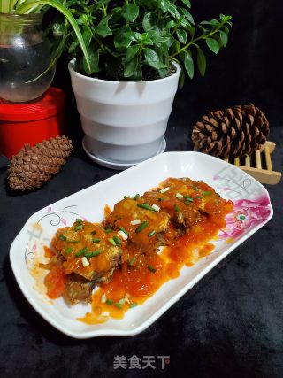 茄汁带鱼的做法