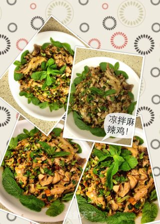 凉拌麻辣鸡的做法步骤：2