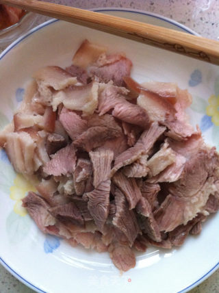 蒜苗回锅肉的做法步骤：5