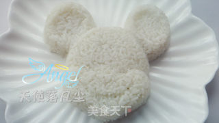 创意新派菜——米奇红烩牛肉饭的做法步骤：9