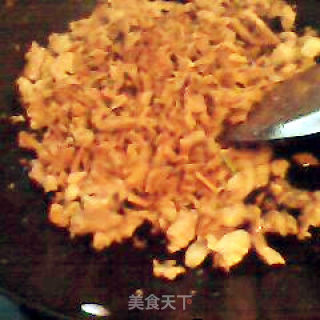 干萝卜炒肉的做法步骤：4