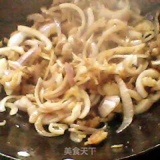 洋葱炒肉的做法步骤：6