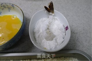 日式炸大虾的做法步骤：2