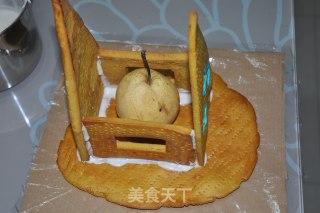 圣诞姜饼屋—心目中美丽小屋的做法步骤：8