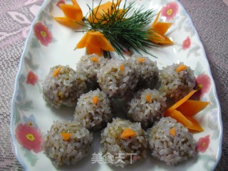 糯米肉丸的做法步骤：10