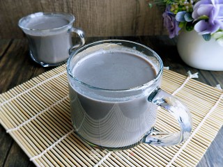 黑米豆浆的做法