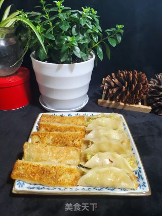 猪肉白菜锅贴的做法