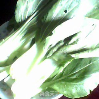 素炒油菜的做法步骤：1