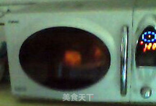 微波炉热红豆粽的做法步骤：4