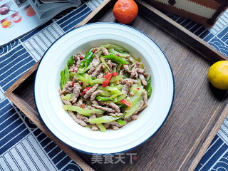 家常芹菜炒牛肉的做法