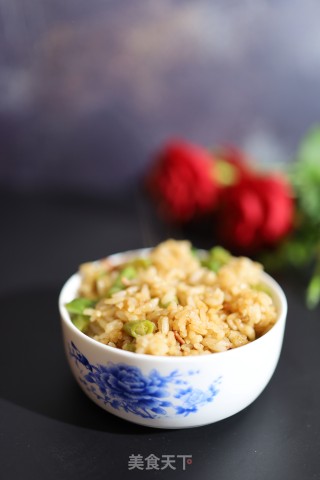 豆角火腿丝炒饭