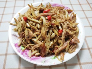 杏鲍菇炒百味鸡的做法