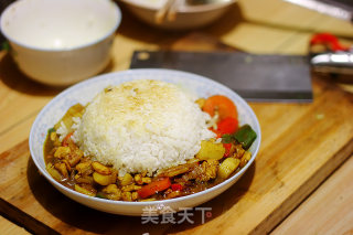 咖喱鸡烩饭圣诞版的做法步骤：5