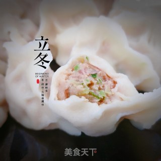 萝卜猪肉馅水饺的做法
