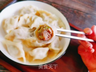 羊肉白菜馅水饺的做法