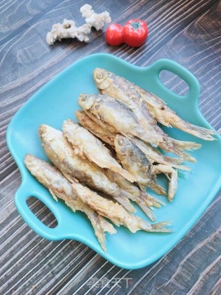 酥炸小河鱼的做法