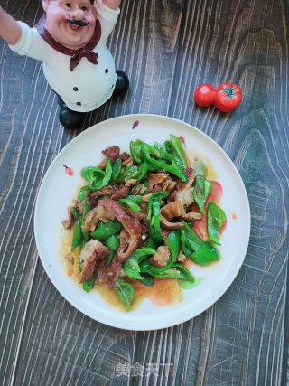 辣椒炒驴肠的做法
