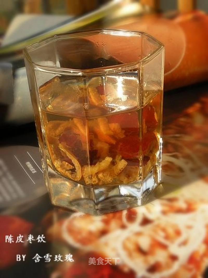 顺气健脾，安神养血——陈皮枣饮